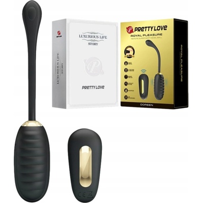 Pretty Love Doreen Vibračné vajíčko čierne