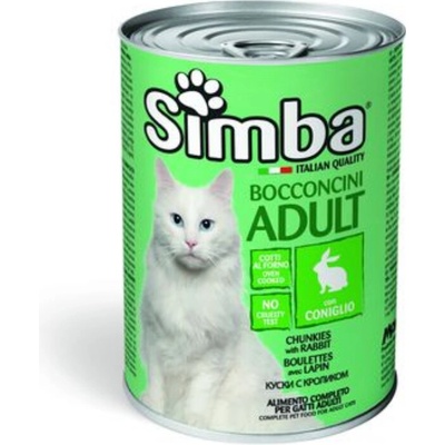 SIMBA Cat Králik kúsky 415 g