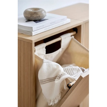 ReCollector Кошче за пране за стенен монтаж ReCollector Laundry Box 30 x 43 x 70 cm (100107Oak)