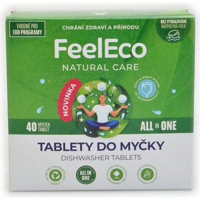 FeelEco Tablety do myčky All in One 40 ks – Zboží Mobilmania