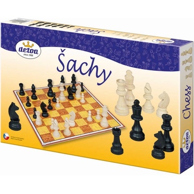 Detoa dřevěné Šachy s dámou