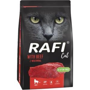 Dolina Noteci RAFI Adult CAT DRY BEEF - суха храна за котки с говеждо 7 кг - Полша 25101271