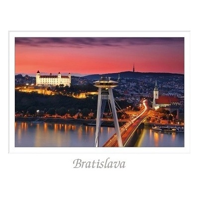Pohľadnica A6 Bratislava XLV (Červené dominanty)