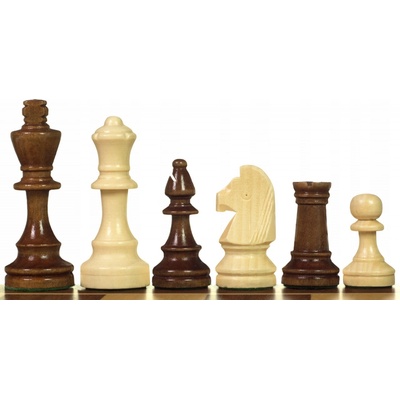 Dřevěné šachové figurky 80 mm - zatěžované Sunrise Chess & Games – Hledejceny.cz