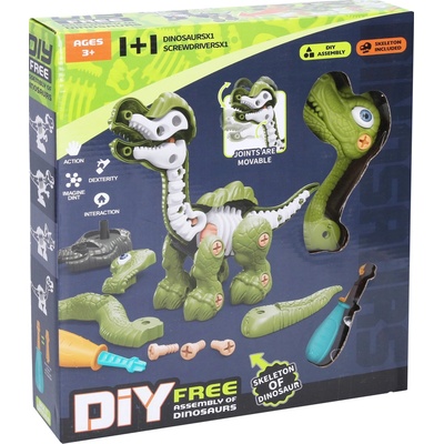 Wiky Dinosaurus s kostrou, šroubovací