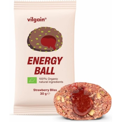 Vilgain Energy Ball BIO jahodový džem 30 g – Hledejceny.cz