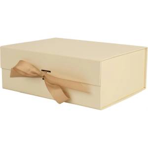 EUROCOM Подаръчна кутия 33x25x12, 5 cm, бежова (34640-А-БЕЖОВ)