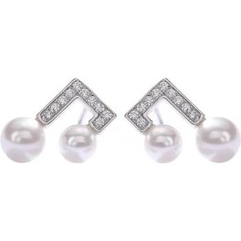 Silenti Jewelry Сребърни обеци "Баланс