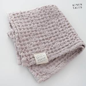 Linen Tales Светлорозова кърпа за баня 100x140 cm Honeycomb - Linen Tales (LT-THW-100x140-PO)