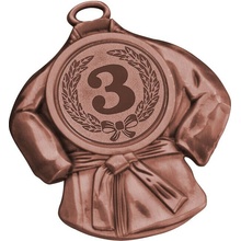 MD6050/B Medaila kimono pr.50 mm hr.2 mm bronz striebro