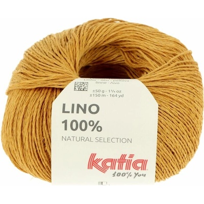 Katia Lino 100% horčicová 31