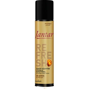 Jantar suchý šampón s jantárovou esenciou pre všetky typy vlasov 180 ml