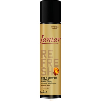 Jantar suchý šampón s jantárovou esenciou pre všetky typy vlasov 180 ml