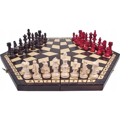Šach pre troch hráčov - veľký Sunrise Chess & Games