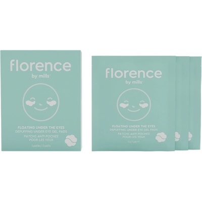 Florence By Mills Floating Under The Eyes Hydration Gel Pads, 3 Pairs Маска за очи дамски