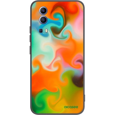 Pouzdro Picasee silikonové Vivo Y52 5G Juice černé