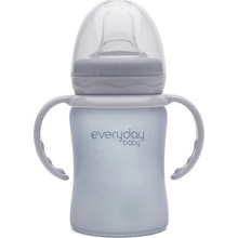 Everyday Baby hrnček sklo chránený pred rozbitím 150 ml quiet grey