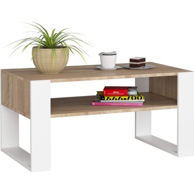 Ak furniture DOMI dub sonoma / bílý – Zbozi.Blesk.cz