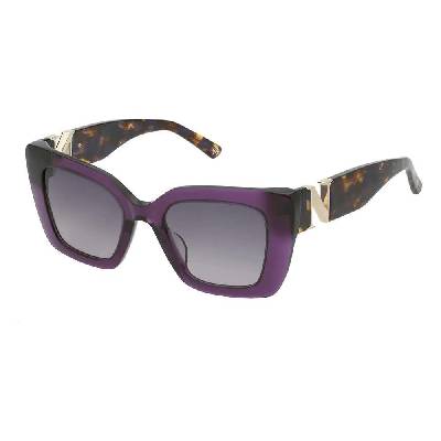 Слънчеви очила Nina ricci SNR378V woman sunglasses - Purple (Shiny Transp. Violet)