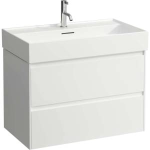 Laufen Lani - Шкаф за мивка, 79x44x52 cm, 2 чекмеджета, гланцово бяло H4035521122611 (H4035521122611)