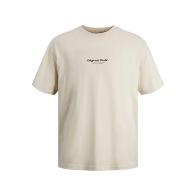 JACK & JONES Тениска 'Vesterbro' бежово, размер XL