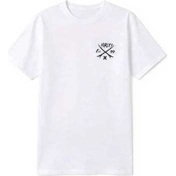 Hurley Мъжка тениска Hurley Tee S/S Printing Press Evy T-shirt - White (216-8151-0313)