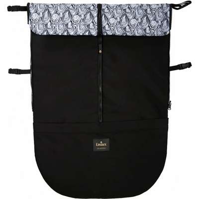 ZIBIE Jarní/Podzimní nepadací deka Black + Shellsy – Zboží Dáma