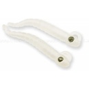 Rybářská lanka Carp ´R´ Us Červ MouthSnagger Shorty Color Čirá 8ks