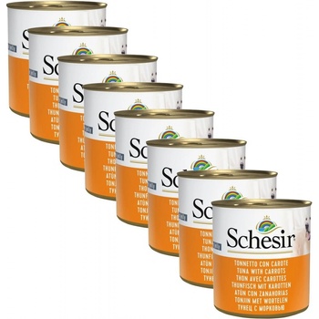 Schesir dog Adult tuniak s mrkvou 8 x 285 g