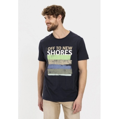 Camel Active tričko T-SHIRT 1/2 ARM BLUE