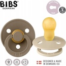 Bibs Colour z prírodného kaučuk 2ks vanilla dark oak