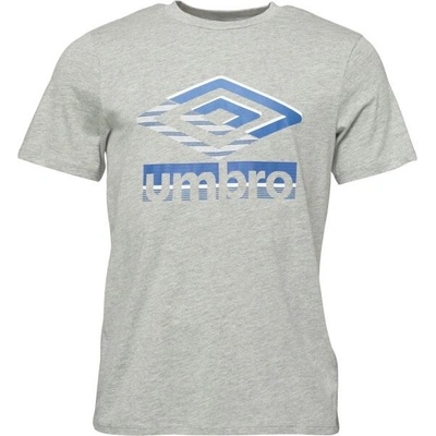 Umbro GLITCH GRAPHIC TEE šedá