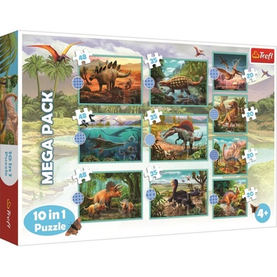 Trefl 10v1 Seznamte se se všemi dinosaury