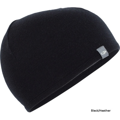 Icebreaker čepice Pocket Hat black Gritstone Hthr