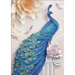 Magnolia - Puzzle Blue Peacock - 1 000 piese