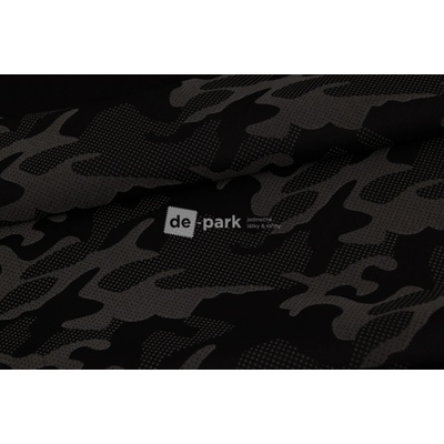 de-park Zimní softshell 10/3 - REFLEXNÍ - Maskáč