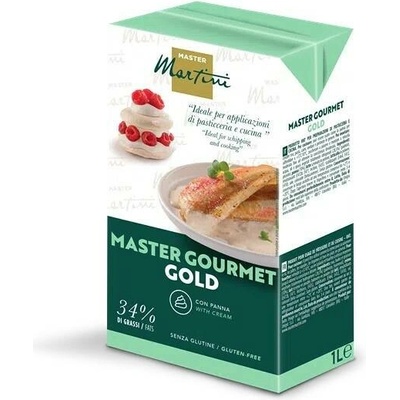 Krém ke šlehání se smetanou neslazený Master Gourmet Gold 34% (1 l)