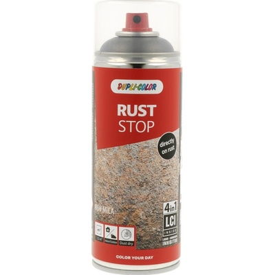 Dupli Color RUST STOP 4v1 400 ml kladivkový efekt antracit