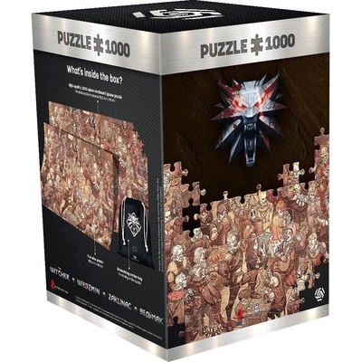 GoodLoot Witcher 3 Birthday 1000 dílků