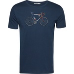 GreenBomb Мъжка тениска Greenbomb Bike Jacques Guide T-Shirt - Navy (216-8904-0111)