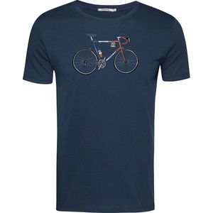 GreenBomb Мъжка тениска Greenbomb Bike Jacques Guide T-Shirt - Navy (216-8904-0111)