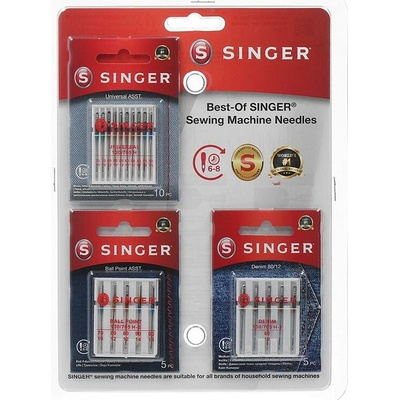 Speciální set 20 jehel Singer