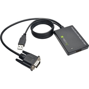 TECHLY IDATA HDMI-VGA3 HDMI към SVGA+USB адаптер (IDATA HDMI-VGA3)