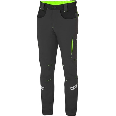Sparco KANSAS TECH LIGHT Trousers pracovné nohavice Sivá-Zelená
