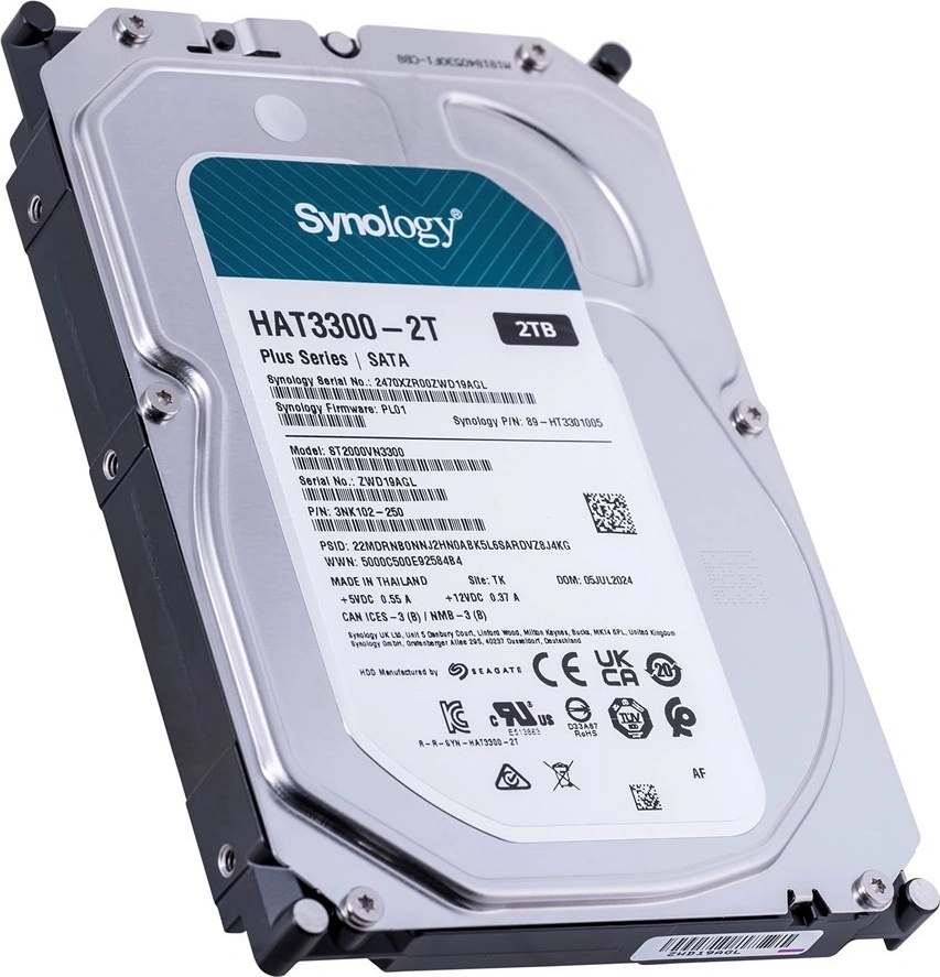 Synology HAT3300 2TB, HAT3300-2T od 302 € - Heureka.sk