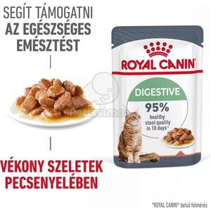 Royal Canin Digestive Care- мокра храна в сос за котки с чувствително храносмилане 12 x 85 г