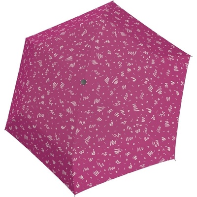 Doppler Zero 99 Minimally fancy pink ultralehký skládací deštník růžový