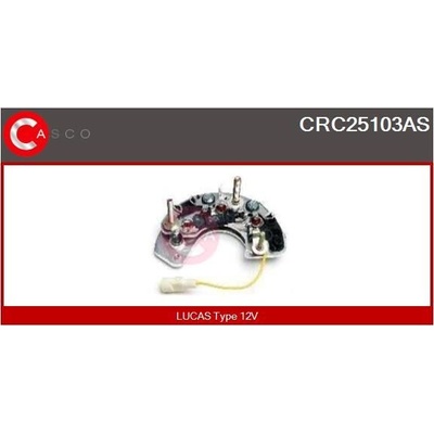 Usměrňovač, generátor CASCO CRC25103AS