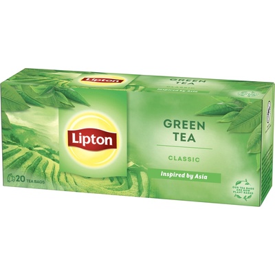Lipton zelený čaj Classic 20 sáčkov 26 g