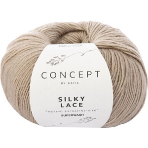 Katia Silky Lace 151 Beige Плетива прежда (977-151-KATIA)